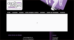 Desktop Screenshot of danseatouslesetages.org